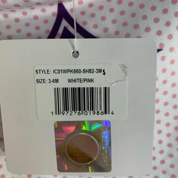 Furman University baby girl onesie NEW - Picture 4 of 4